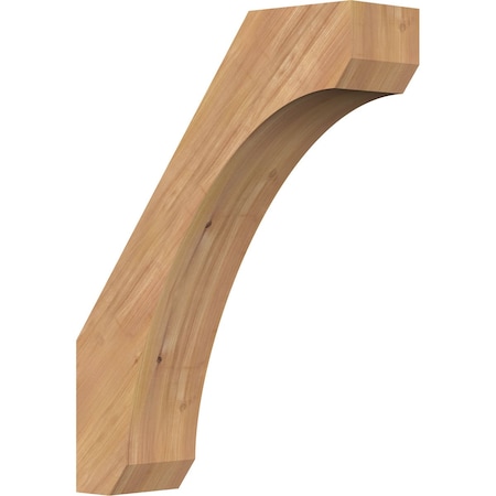 5 1/2"W x 20"D x 26"H Legacy Smooth Knee Brace, Western Red Cedar